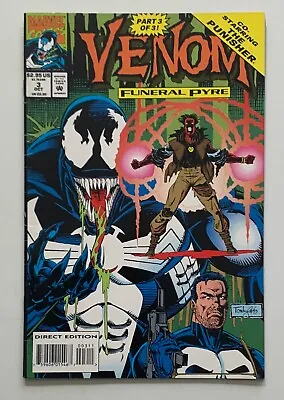 Buy Venom Funeral Pyre #3 (Marvel 1993) FN- Condition Comic • 9.38£