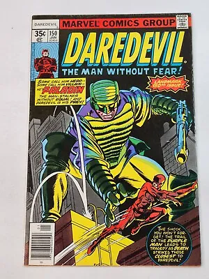 Buy Daredevil 150 NEWSSTAND Marvel 1st App Paladin Jim Shooter Bronze Age 1978 • 27.98£