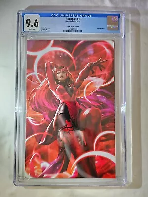 Buy Avengers #1 1:50 Derrick Chew Scarlet Witch Virgin Cover 2023 Marvel Cgc 9.6 • 63.73£
