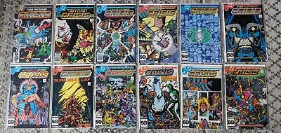 Buy Crisis On Infinite Earths 1 - 12 (1985-1986) Complete Set. Excellent Condition  • 150£