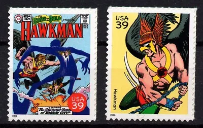 Buy Hawkman The Winged Wonder The Brave And The Bold #36 US Superhero Stamp Set MINT • 3.81£