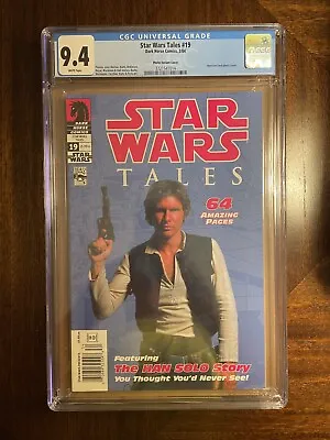Buy Star Wars Takes 19 CGC 9.4 Variant Cover 1st Ben Skywalker Rare Newsstand! • 239.76£