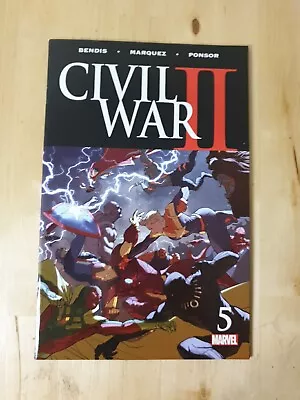 Buy Civil War II #5 Marvel Comics 2016 1st Battle Of Miles Morales And Venon 🗝️ • 1.59£