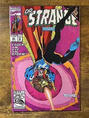 Buy Doctor Strange Sorcerer Supreme 43 Silver Surfer Roy Thomas Story Marvel 1992 • 3.57£