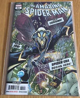 Buy The Amazing Spider-man #61 June 2021,second Print Ing Marvel Comic & Bagged • 7.97£