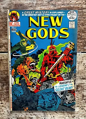 Buy Bronze Age DC Comic NEW GODS #7 - 1972 - Jack Kirby/ 1st Steppenwolf - VG/FN 5.0 • 12£
