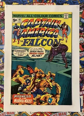 Buy Captain America #187 - Jul 1975 - Druid Appearance! - Fn+ (6.5) Pence! • 7.99£