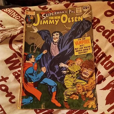 Buy Superman's Pal Jimmy Olsen #142 (Oct 1971) DC Jack Kirby Art Cover Bronze Age  • 12.55£