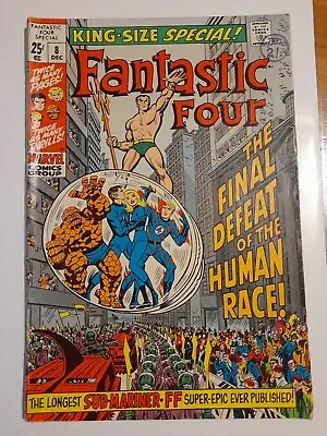 Buy Fantastic Four Annual #8 Dec 1970 VGC 4.0 Reprints Annual #1 Sub-Mariner • 9.99£