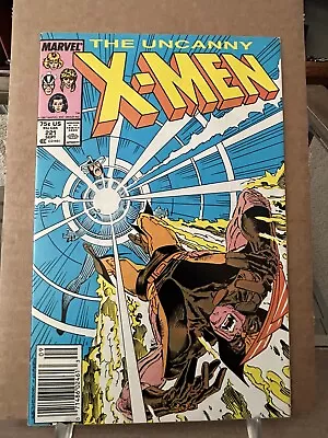 Buy X-Men #221 NM-  WP Newsstand 1st Mister Sinister Appearance Key!LT3 • 56.79£