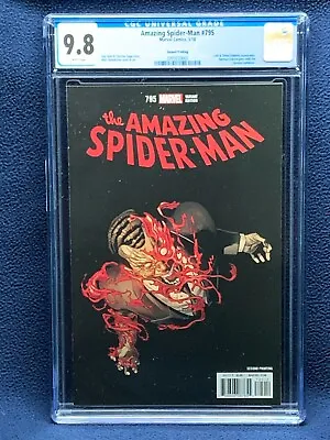 Buy Amazing Spider-Man #795 Vol 4 Comic Book - CGC 9.8 - Second Printing • 79.95£