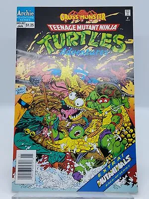Buy Teenage Mutant Ninja Turtles Adventures #52 NM Newsstand Archie 1994 • 21.29£