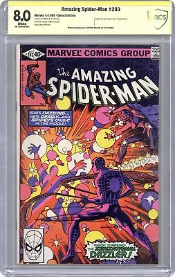 Buy Amazing Spider-Man #203D CBCS 8.0 SS Miller 1980 20-144F4F0-001 • 190.68£