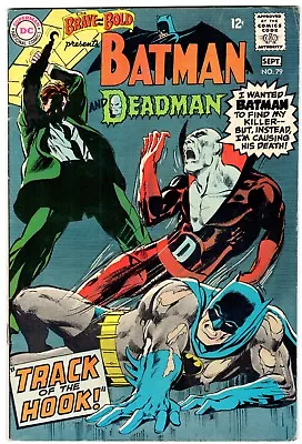 Buy BRAVE AND THE BOLD  #79  DEADMAN BATMAN Team-Up!  NEAL ADAMS Artwork!   F+ (6.5) • 63.92£