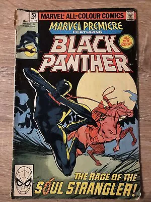 Buy Marvel Premiere #53 - Black Panther - 1980 - Acceptable Condition- See Photos • 3.97£