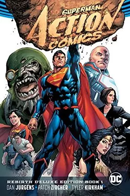 Buy SUPERMAN: ACTION COMICS: THE REBIRTH DELUXE EDITION BOOK 1 By Dan Jurgens *NEW* • 56.73£