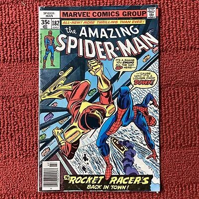 Buy Amazing Spider-Man #182 Rocket Racer  1978 • 4.74£