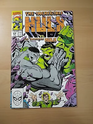 Buy The Incredible Hulk #376 (marvel 1990) Dale Keown Art! Vf • 6.40£