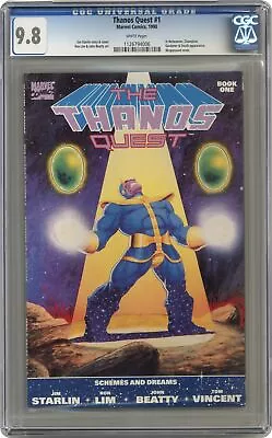 Buy Thanos Quest #1 CGC 9.8 1990 1126794006 • 264.85£