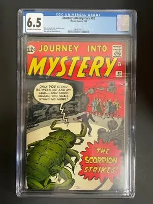 Buy Journey Into Mystery #82 Cgc 6.5 - Jack Kirby - 1962 • 342.50£