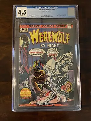 Buy Last Chance! Werewolf By Night #32 - 4.5 - Origin & 1st App Moon Knight! Key! • 552.63£