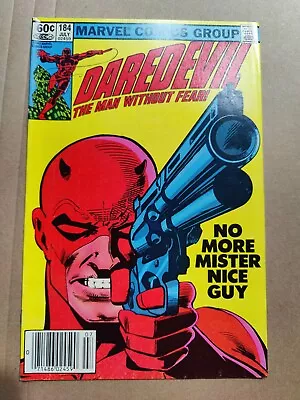 Buy Daredevil 184 Marvel FN+ Newsstand 1982 1st Daredevil & Punisher Frank Miller • 11.88£