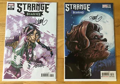 Buy Strange Academy 16 & 18 Cover B Stegman - Signed (publ. April/june 2022) • 118.26£