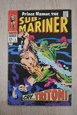 Buy 1968 Marvel Comics Sub-Mariner #2 • 34.22£