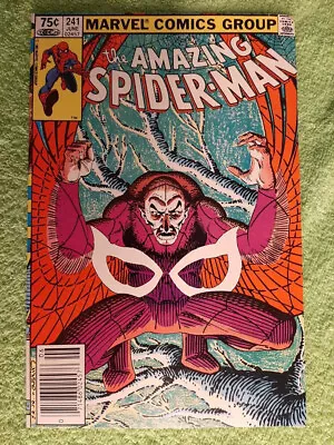 Buy AMAZING SPIDER-MAN #241 VF : NEWSSTAND Canadian Price Variant : RD6657 • 33.19£