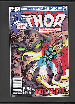 Buy Thor Annual #10 (1st Appearances Of Demogorge And Apollo) Map Of Asgard [VF 8.0] • 5.92£