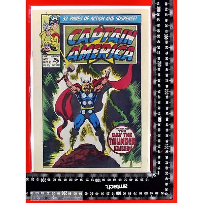 Buy Captain America UK Comic Magazine Comic Bags ONLY For A4 Comics X 25 . • 13.99£