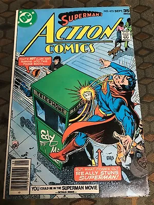 Buy Action Comics # 475 ( 7.0-7.5) • 5.99£
