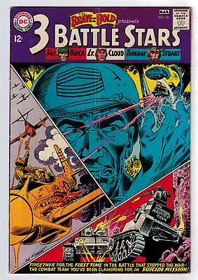 Buy Brave And The Bold #52 3.5 3 Battle Stars By Kubert 1964 Off-white Pages • 38.71£
