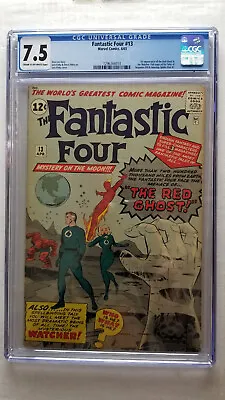 Buy Fantastic Four #13 CGC 7.5 VF-     1st Appearance Watcher • 2,355.22£