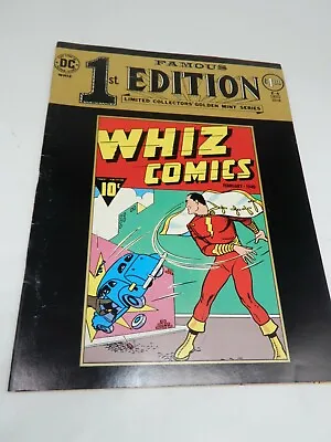 Buy DC Famous 1st Edition F-4 (1974) WHIZ Comics Captain Marvel Shazam XL Size • 11.19£