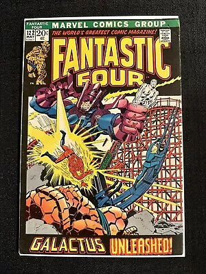 Buy Marvel Comics Fantastic Four #122 Cvr & Story Ft. Silver Surfer & Galactus 1972. • 19.07£