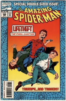 Buy The Amazing Spider-Man #388, 1994, High Grade Unread! Non-Foil, Direct Ed. • 10.24£