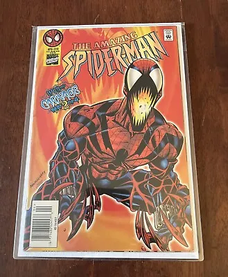 Buy The Amazing Spider-Man #410 - 1st Appearance Of Spider-Carnage (1996) Bagged Boa • 60.28£