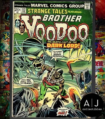 Buy Strange Tales #172 (Marvel Comics 1974) Brother Voodoo GD/VG 3.0 • 5.80£
