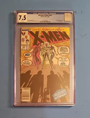 Buy Uncanny X-Men #244 CGC 7.5 - 1st Appearance Of Jubilee 1989 • 39.59£