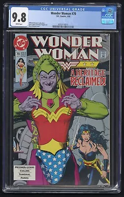 Buy Wonder Woman #70 CGC 9.8 (DC 1/93) Brian Bolland Cover Art • 106.73£