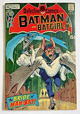 Buy Detective Comics #407 F/VF 1971 DC Comics Batman Man-Bat • 78.84£