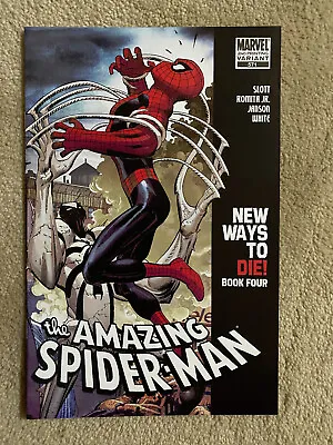 Buy Marvel AMAZING SPIDER-MAN #571 New Ways To Die 2nd PRINTING Variant ANTI-VENOM • 23.64£