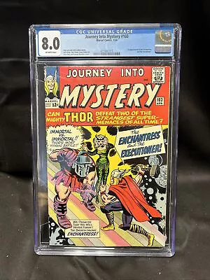 Buy Journey Into Mystery #103 High Grade 1st App. Enchantress Marvel 1964 CGC 8.0 • 1,191.51£