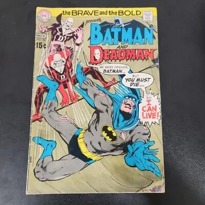 Buy The Brave And The Bold #86 Batman & Deadman 1969 Neal Adams Acceptable • 12.04£