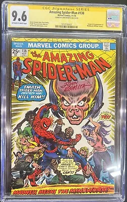 Buy Amazing Spider-man #138 CGC 9.6 Signed John Romita 1st Mindworm • 470.99£