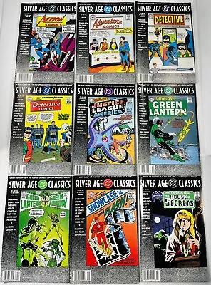 Buy Set Of 10 Dc Silver Age Classics All 1st App Action Hos Detective Showcase 1992 • 47.96£