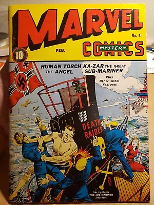 Buy Marvel Flashback 26 - Marvel Mystery Comics #4, Sub-Mariner , Reprint 1974 NICE • 79.16£