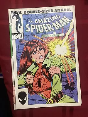 Buy The Amazing Spider-man Double Sized Annual # 19 (MARVEL, 1985) Ships Fast • 11.87£