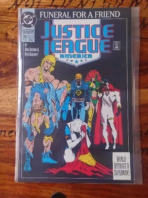 Buy Justice League Of America 70 2nd Print Jan 93 DC Comics • 5£
